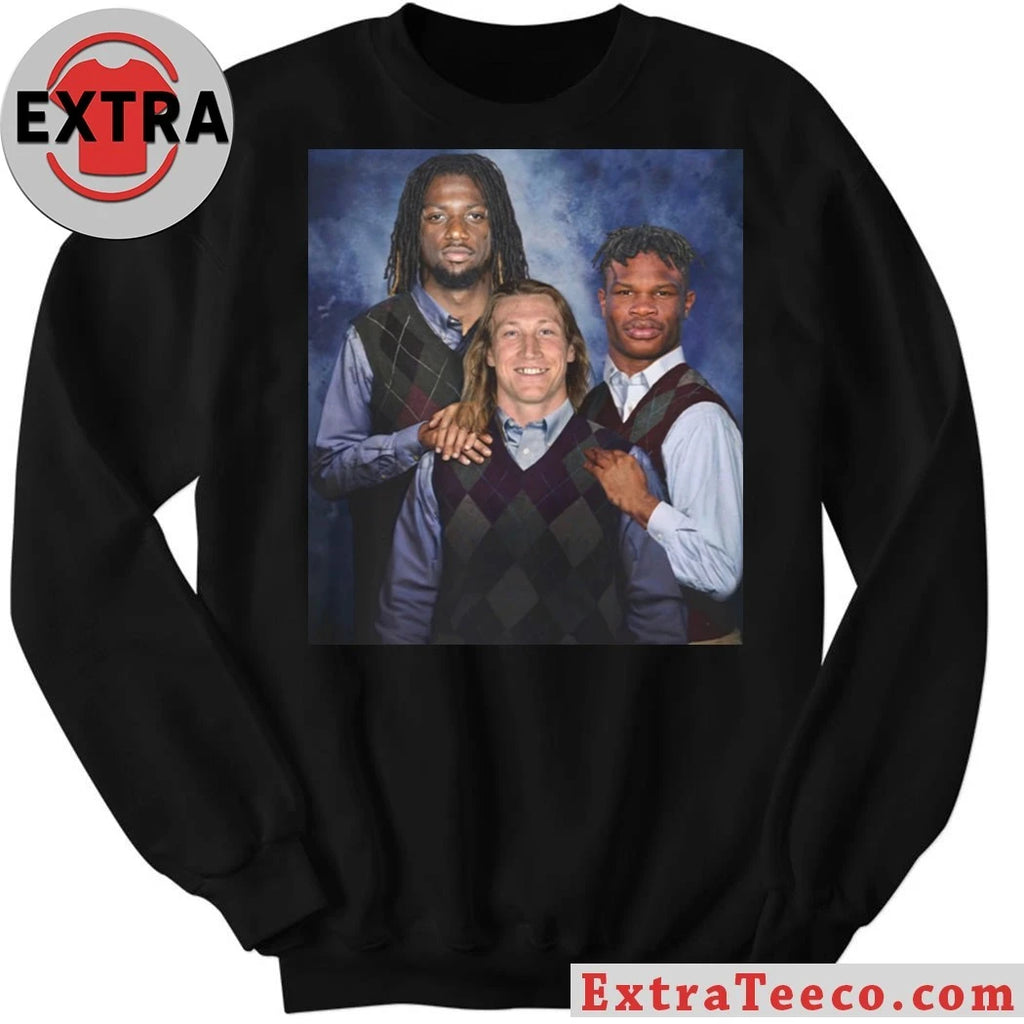 Official Travis Hunter Trevor Lawrence Brian Thomas Jr Step Brothers Shirt