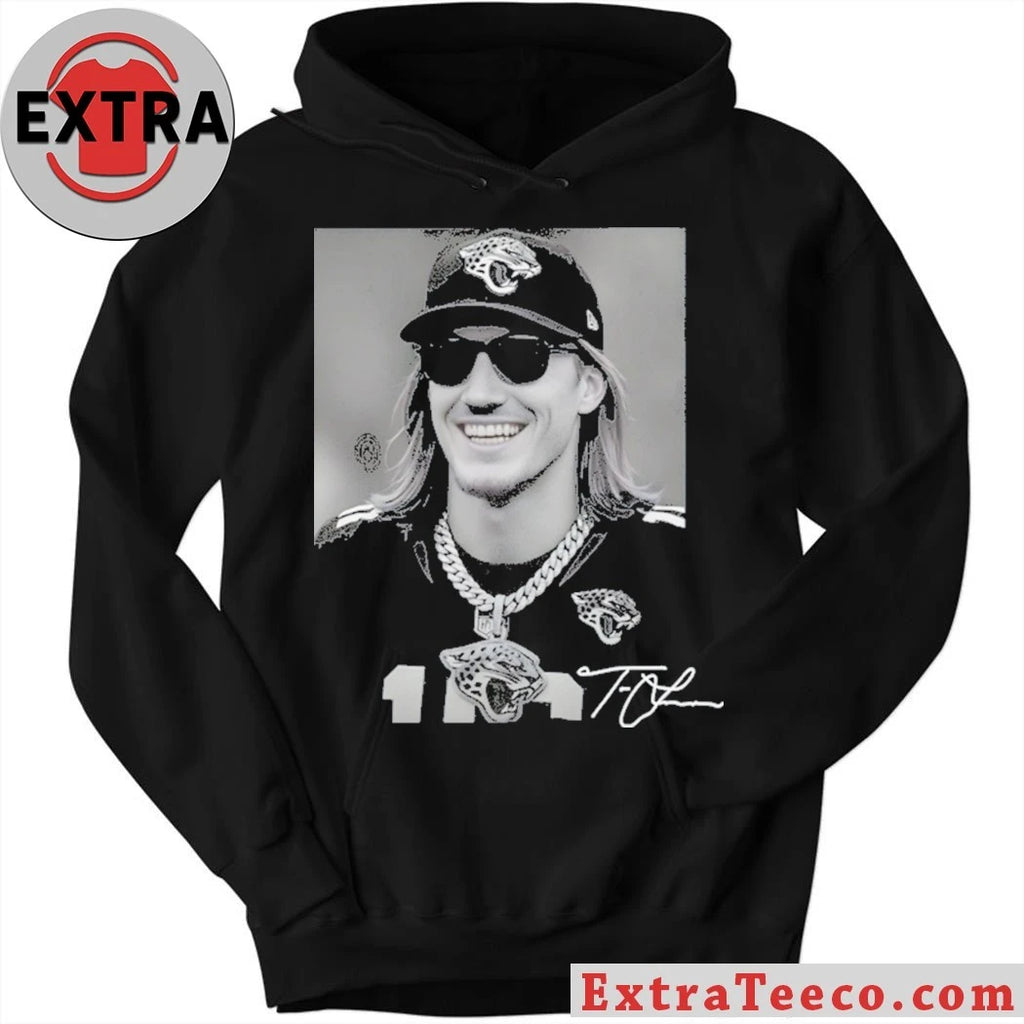 Official Trevor Lawrence Jacksonville Football Signatue Shirt