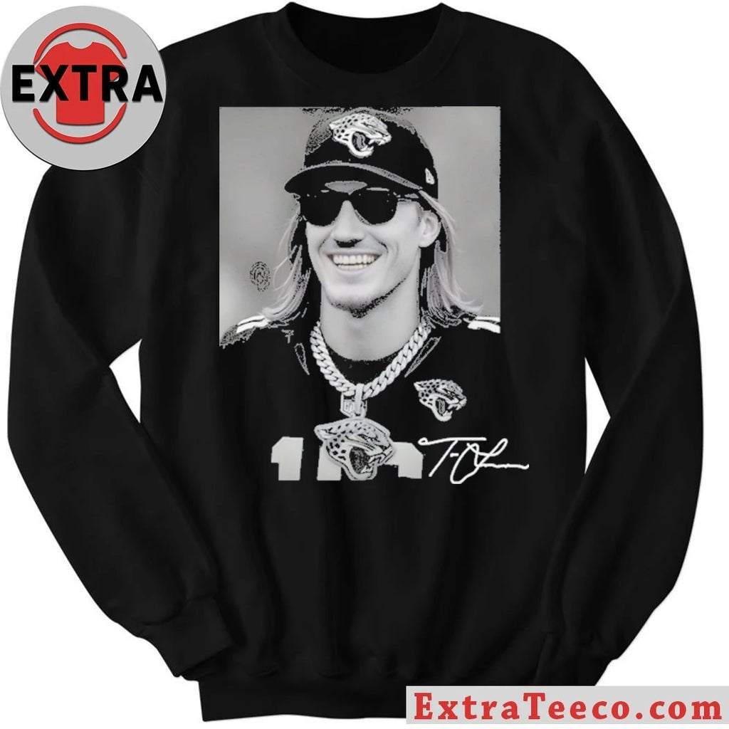 Official Trevor Lawrence Jacksonville Football Signatue Shirt