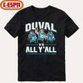 Official Trevor Lawrence, Travis Etienne, &amp; Parker Washington Duval vs. All Y’all T-Shirt