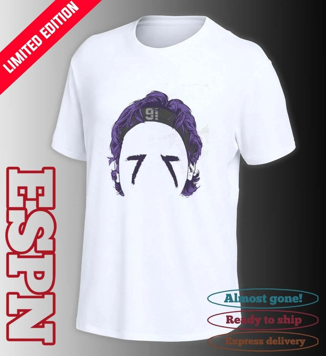 Official Trey Hendrickson Baltimore Blank Face Shirt