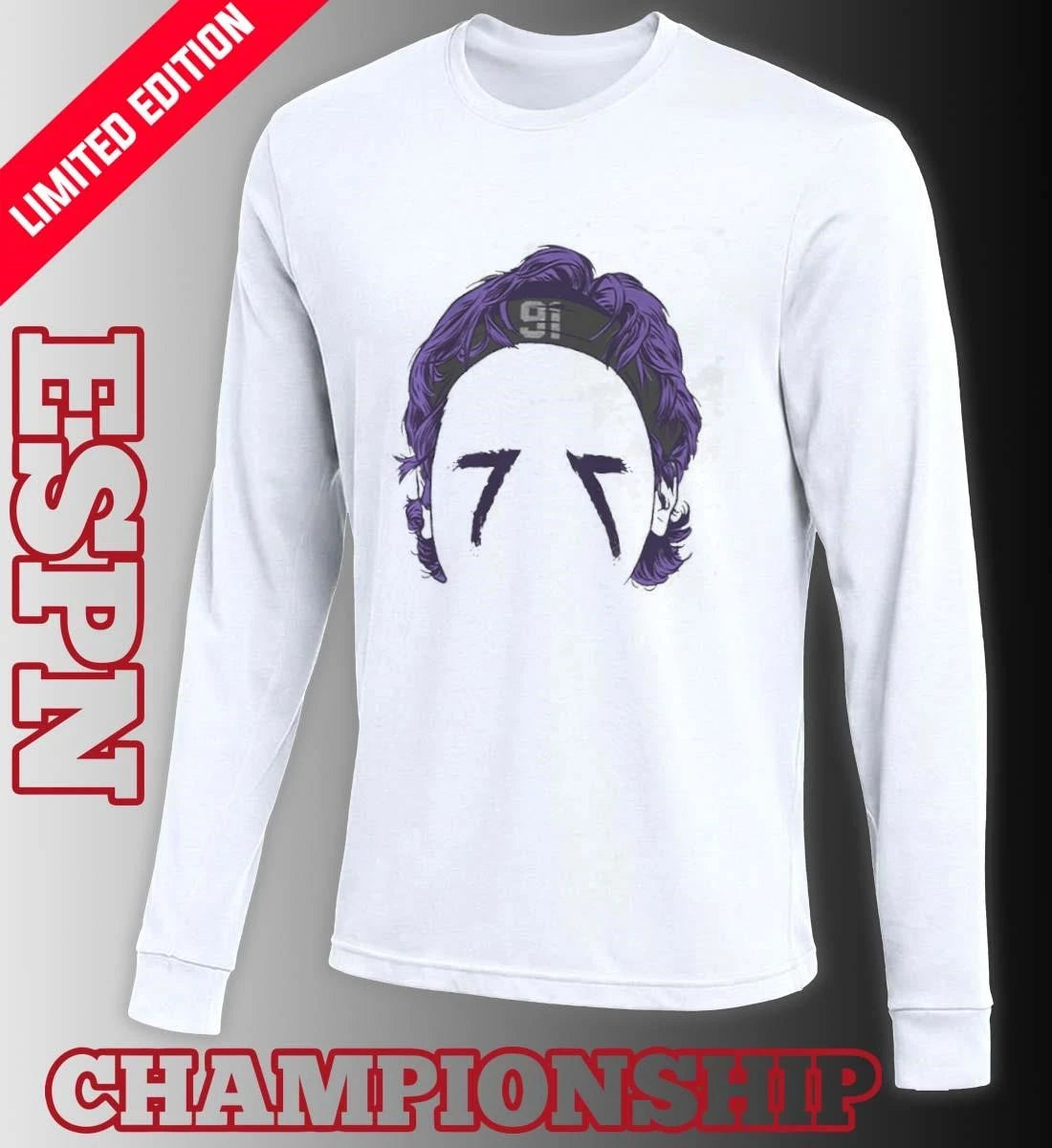 Official Trey Hendrickson Baltimore Blank Face Shirt