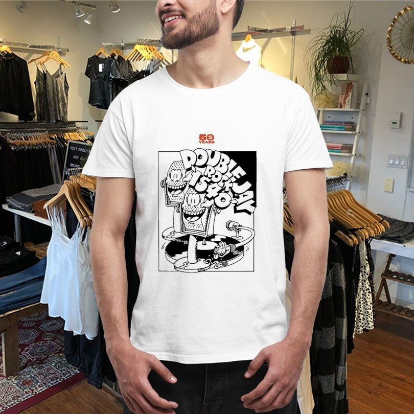 Official Triple J 50 Years Double Jay Shirts