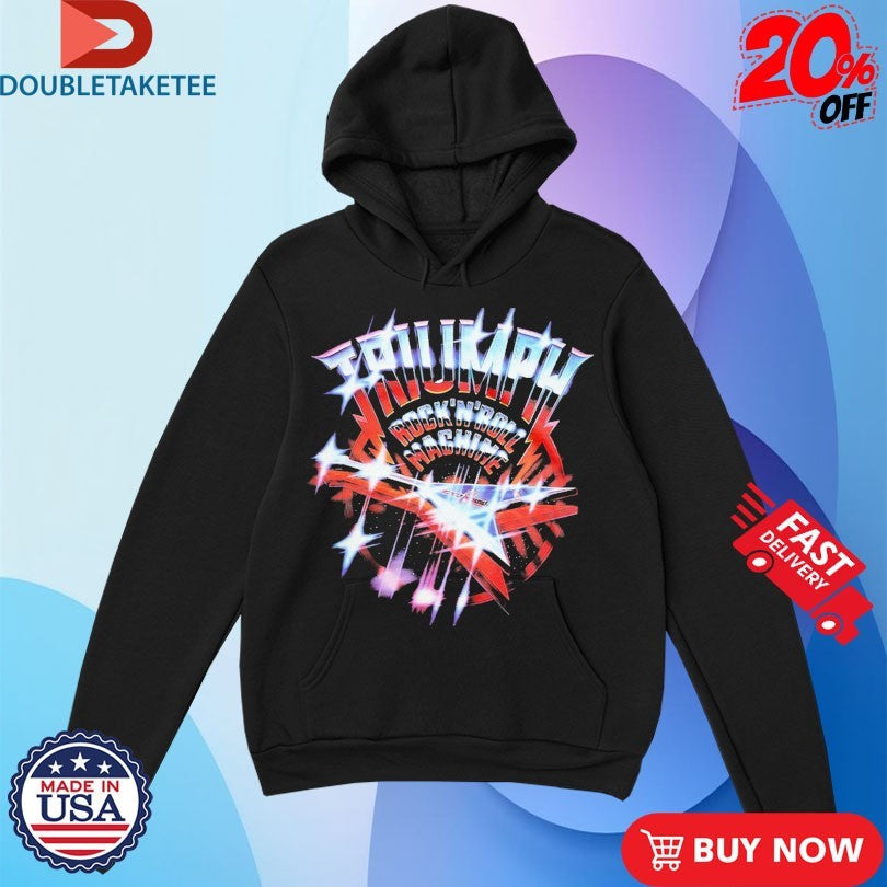 Official Triumph Rock ‘N’ Roll Machine Shirts