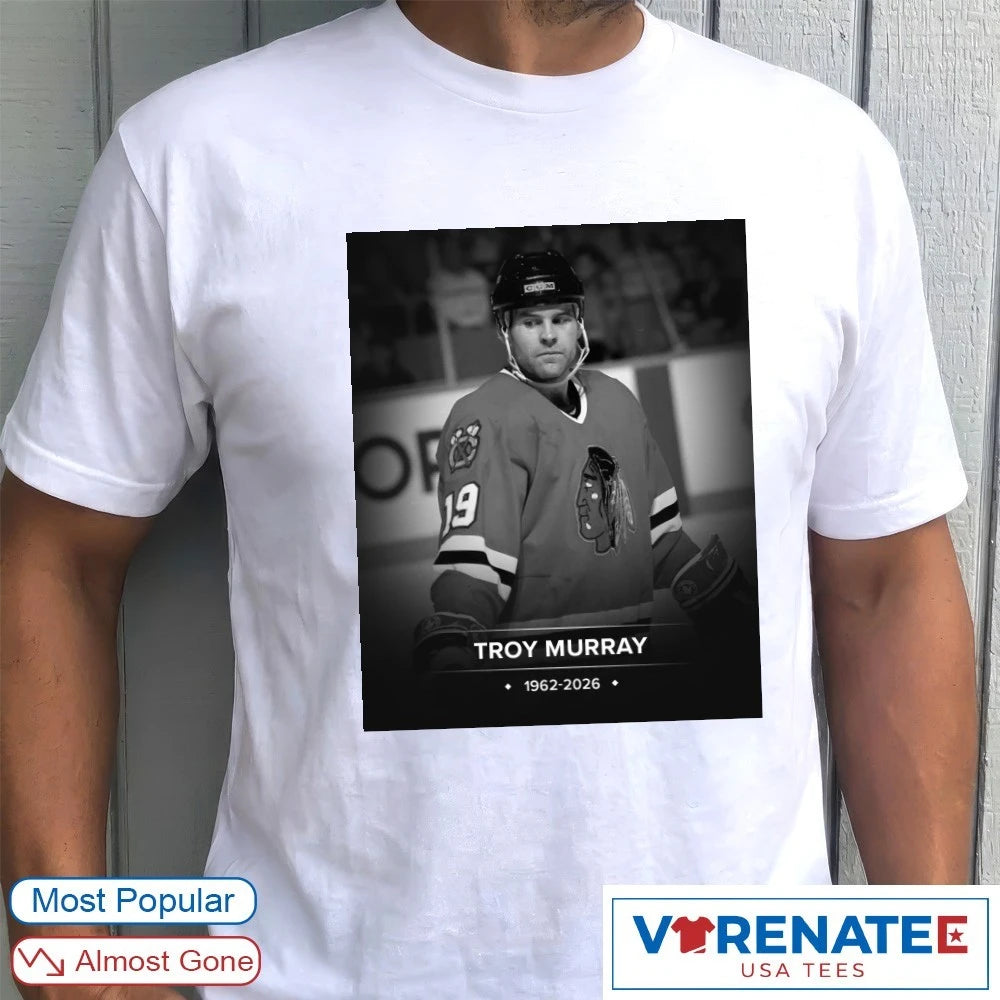 Official Troy Murray 1962-2026 TSN T-Shirt