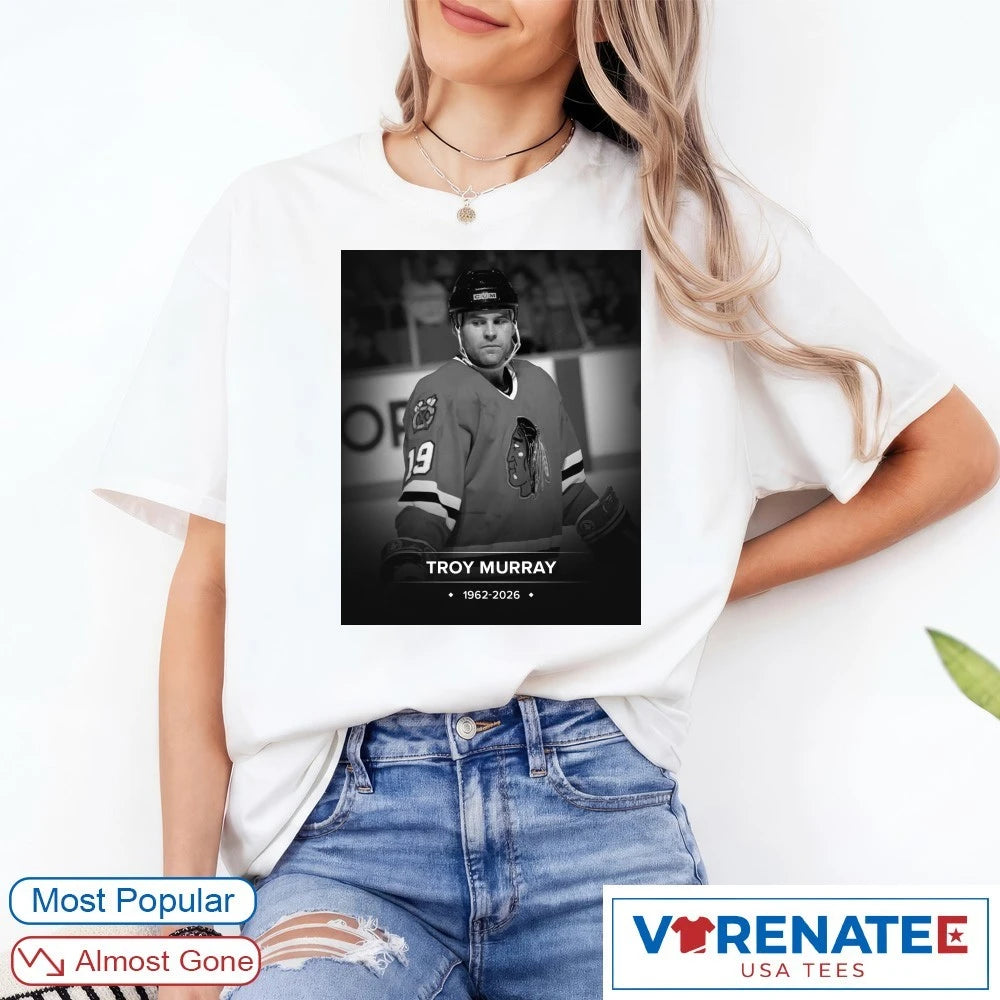 Official Troy Murray 1962-2026 TSN T-Shirt