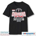 Official Troy University Trojans 2026 Sun Belt Men’s Basketball Tournament Champions T-Shirt For Fans
