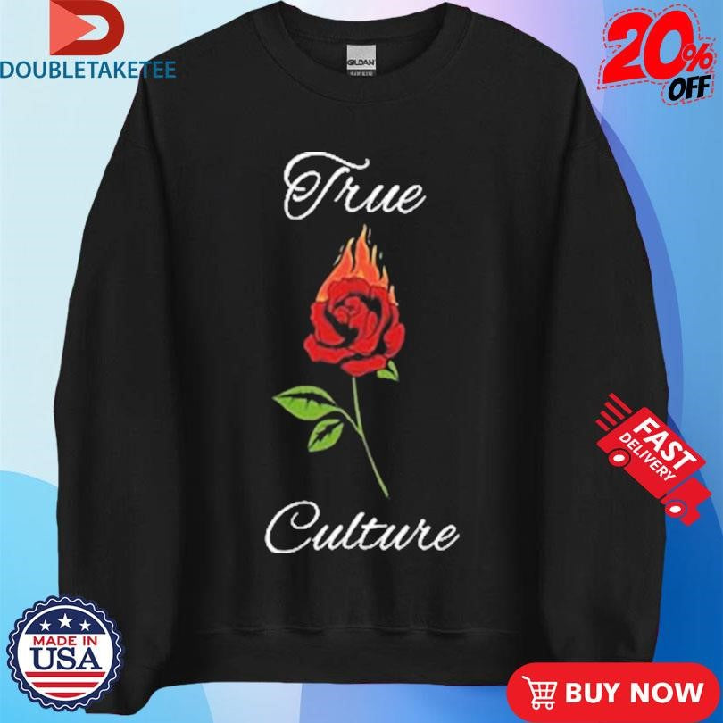Official True Culture Rose Flame Shirts