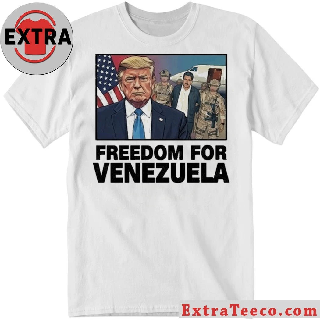 Official Trump Freedom for Venezuela T-Shirt