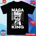 Official Trump MAGA King American Flag Shirts