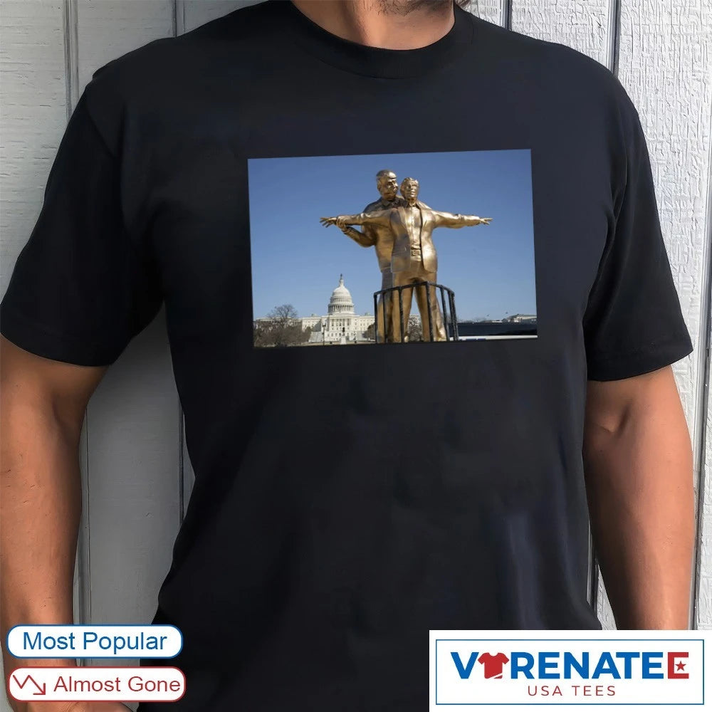 Official Trump and Epstein Titanic Statue – Best Meme 2026 T-Shirt