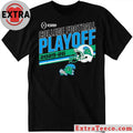 Official Tulane Football 2025 CFP Stripe Play-PPff Helmet Shirt