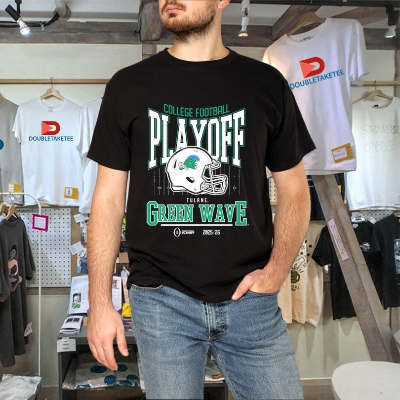 Official Tulane Green Wave 2025-26 College Football Playoff Bound Shirts