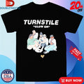 Official Turnstile Glow On Drawing Shirts