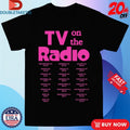 Official Tv On The Radio 2025 Tour Shirts