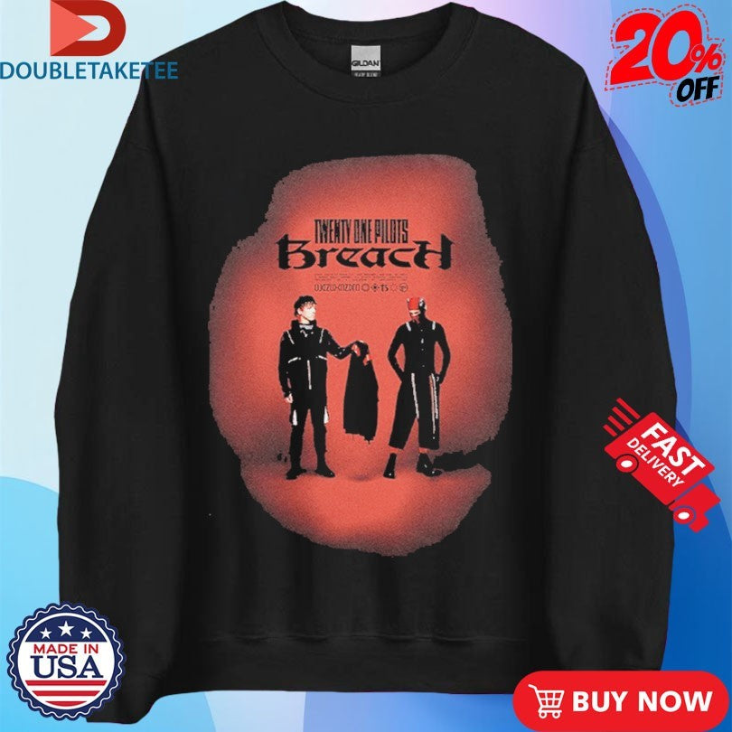 Official Twenty One Pilots Breach Album Shirts