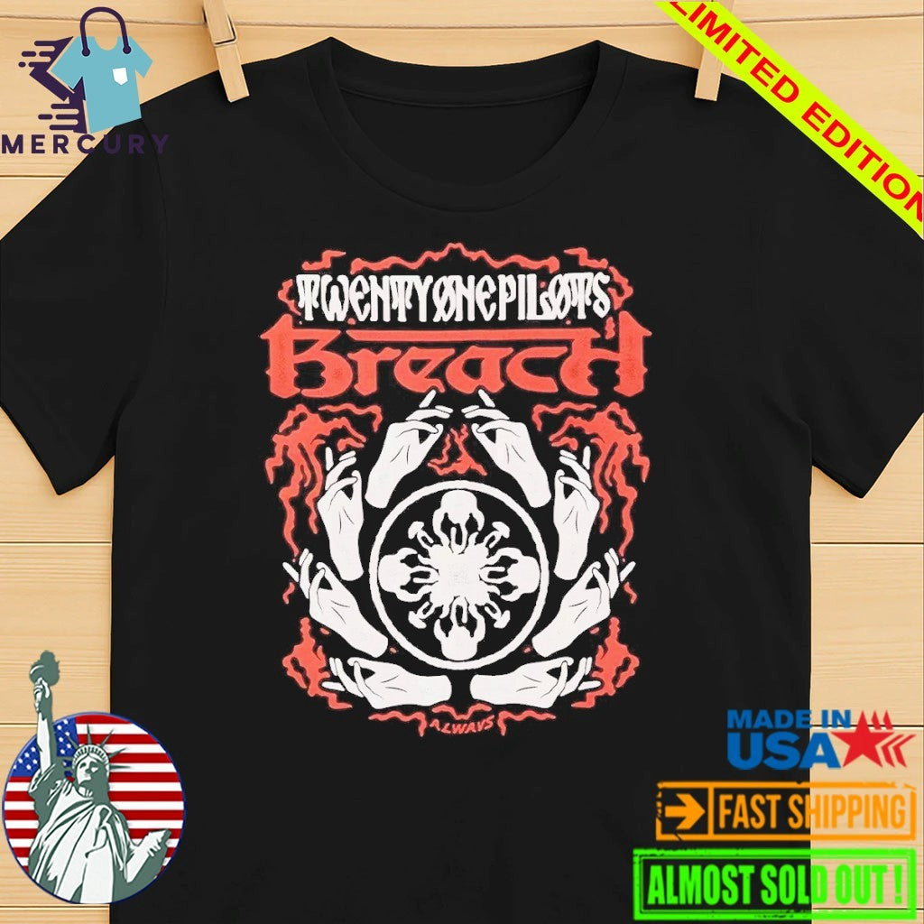 Twenty One Pilots Breach Hands Shirt