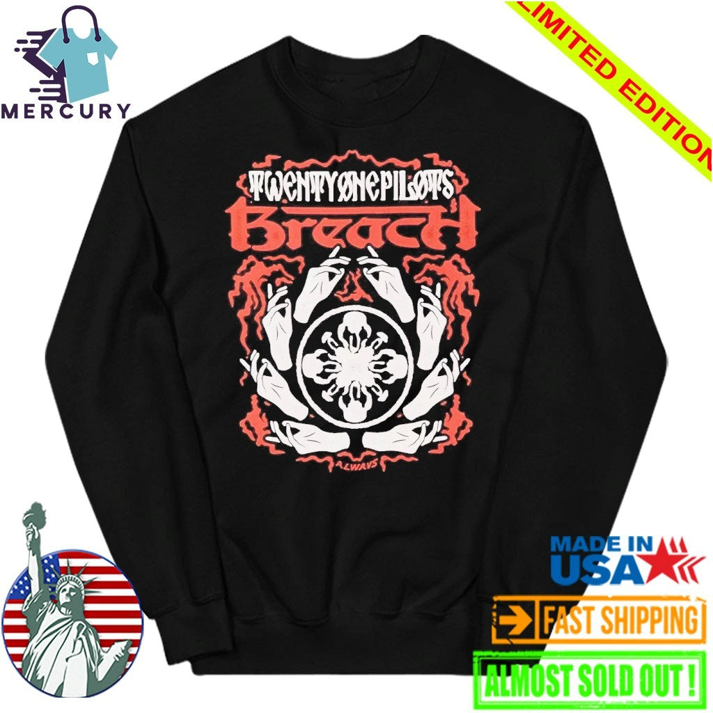 Twenty One Pilots Breach Hands Shirt