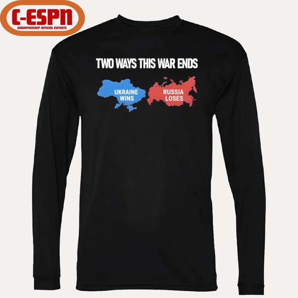 Official Two Ways This War Ends 2026 T-Shirt