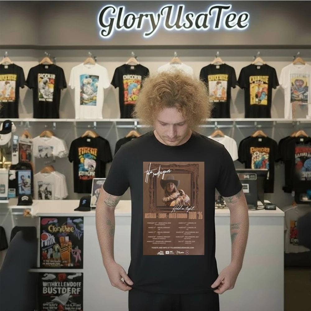Official Tyla Rodrigues Australia EU Tour 2026 Poster Shirt