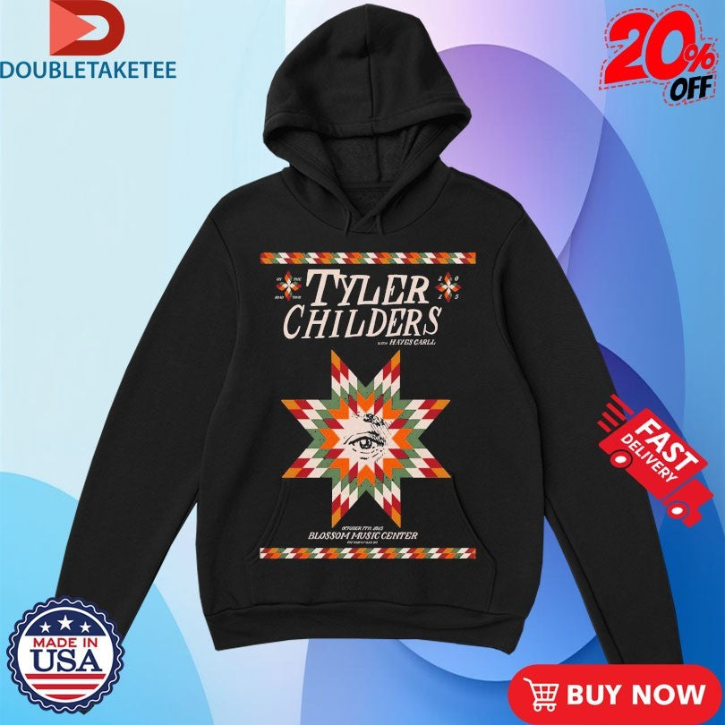 Official Tyler Childers Blossom Music Center in Cuyahoga Falls, OH Oct 7 2025 Eye Shirts