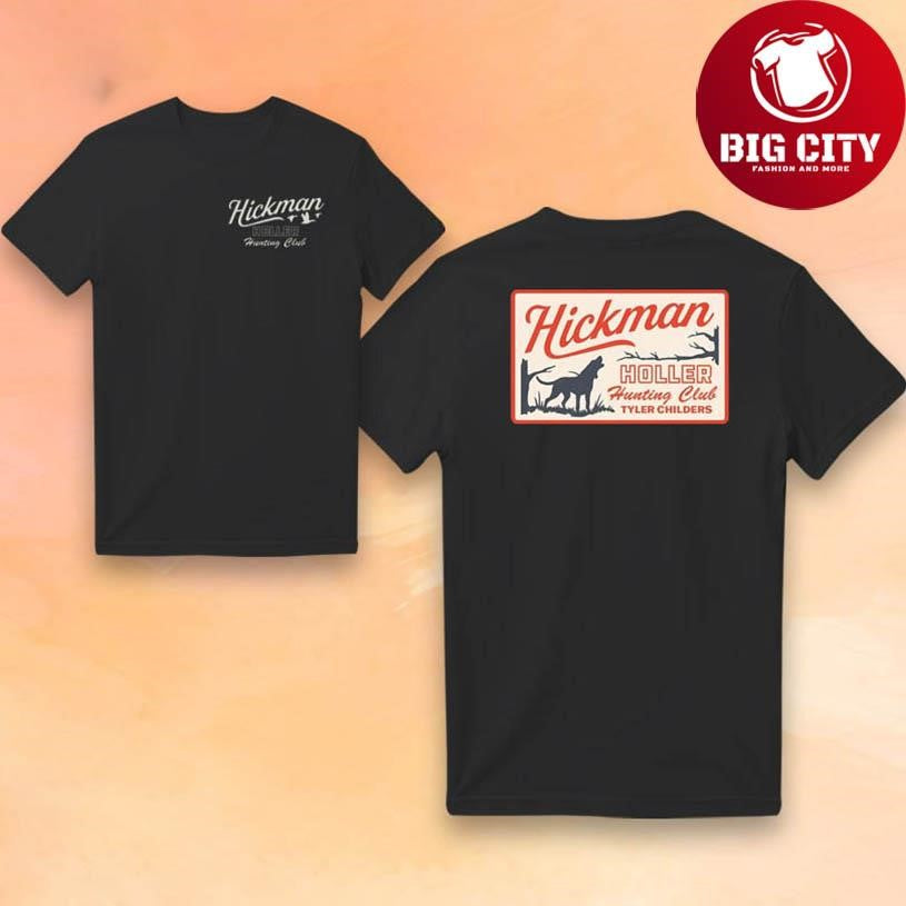 Official Tyler Childers Hickman Holler Hunting Club Two Sided Shirt