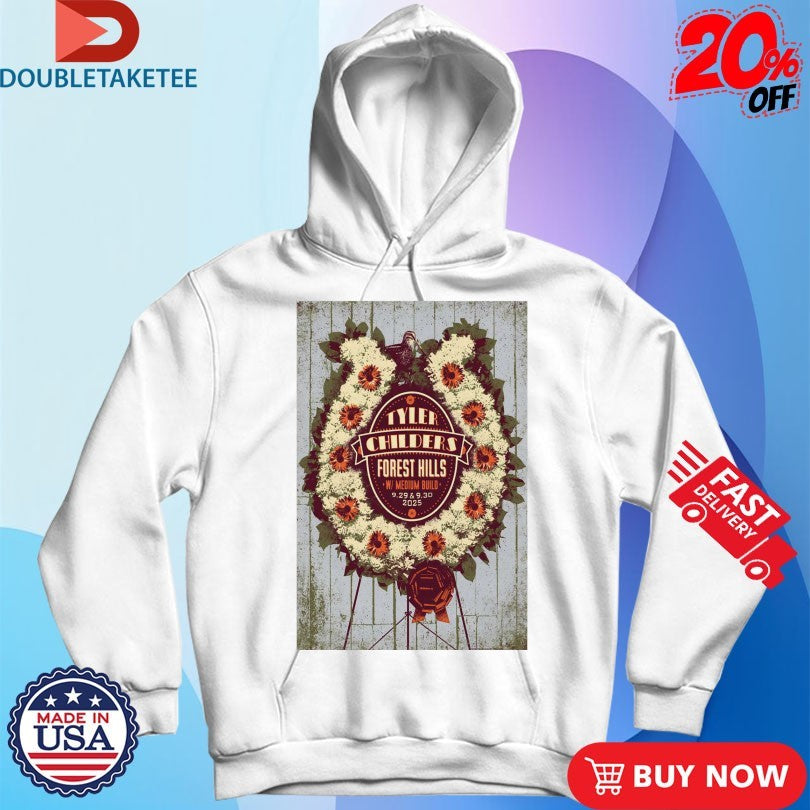 Official Tyler Childers September 29-30 2025 Forest Hills Event Horseshoe Shirts