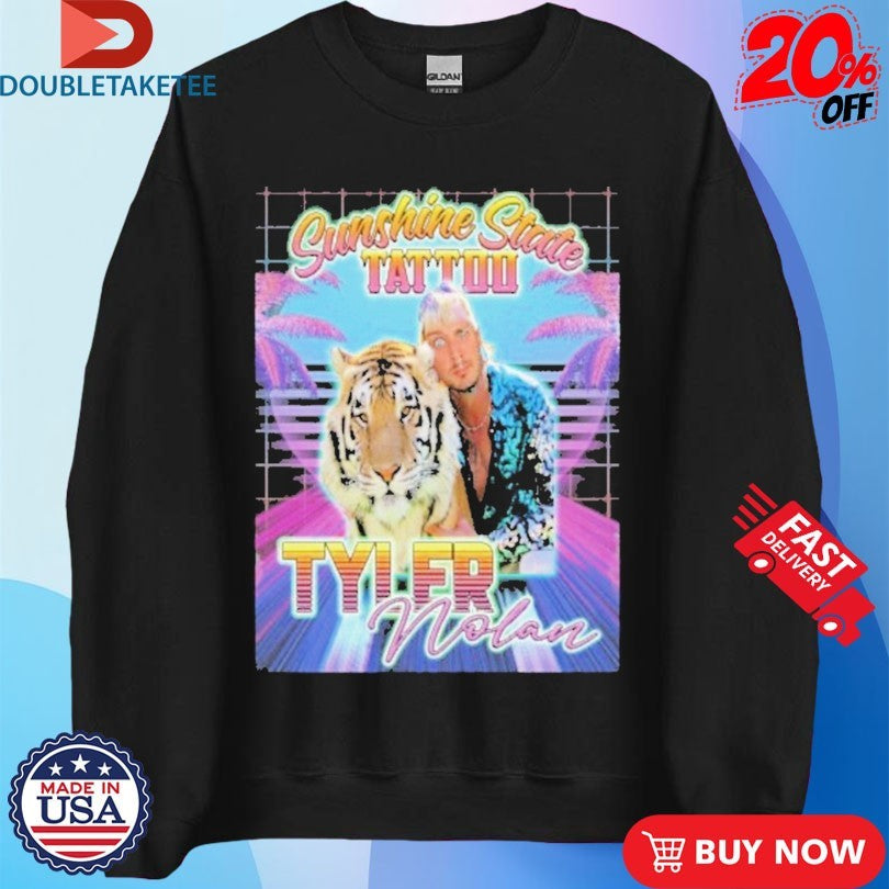 Official Tyler Nolan Sunshine State Tattoos Exotic Shirts