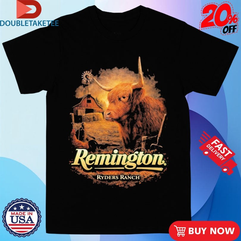 Official Tyler Nolan Tattoos Majestic Remington Ryders Ranch Shirts