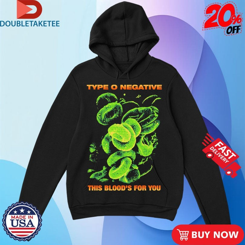 Official Type O Negative This Blood’s For You Cell Shirts