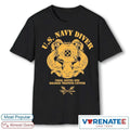 Official U.S. Navy Diver Naval Diving and Salvage Center 2026 T-Shirt