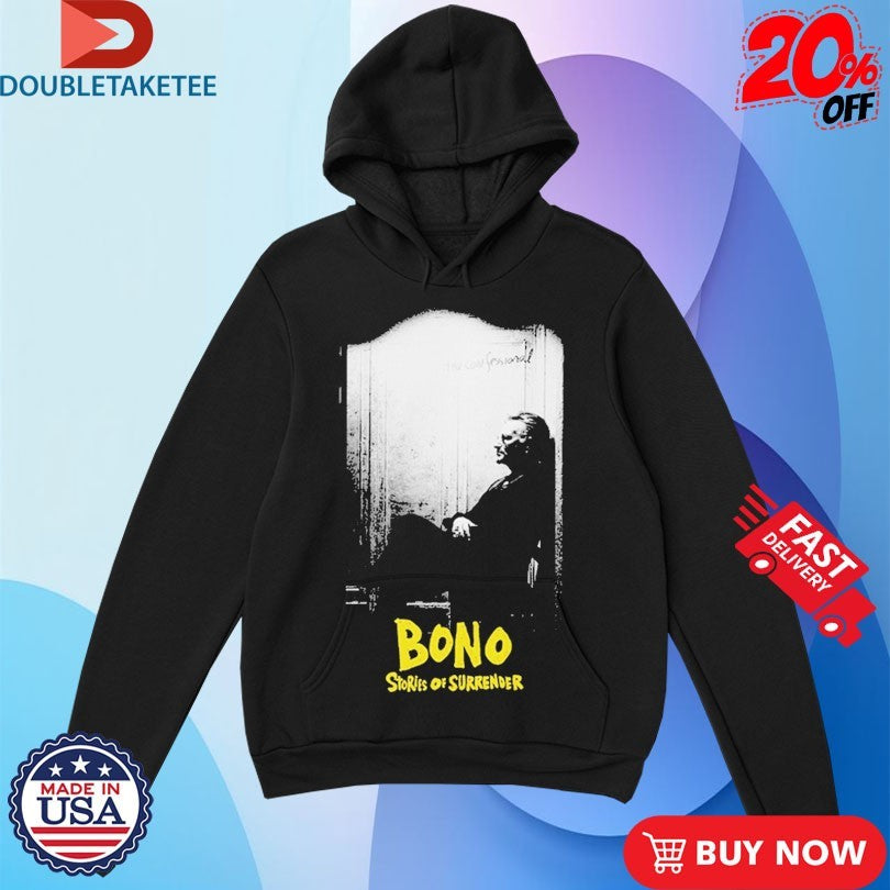 Official U2 Bono Stories Of Surrender Shirts
