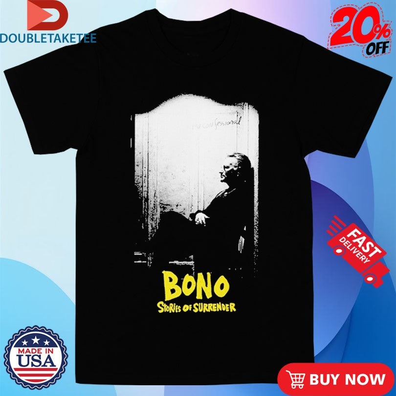 Official U2 Bono Stories Of Surrender Shirts
