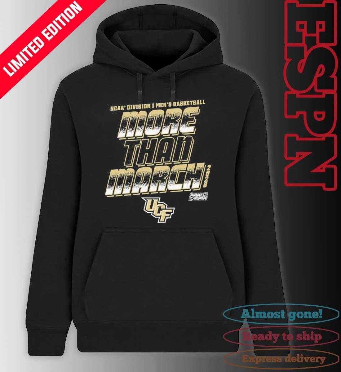 Official UCF Men’s Basketball More Than March 2026 Shirt