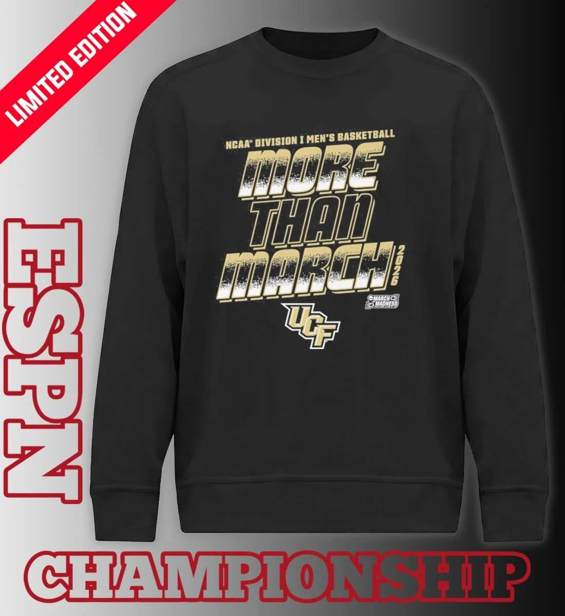 Official UCF Men’s Basketball More Than March 2026 Shirt