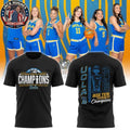 Official UCLA Bruins Women’s Basketball 2026 Big Ten Champions Logo Two Sided Hoodie T-Shirt