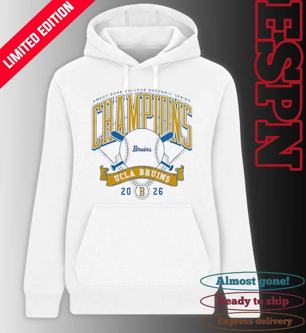 Official UCLA Bruins x Amegy Bank College Baseball Series Champions shirt