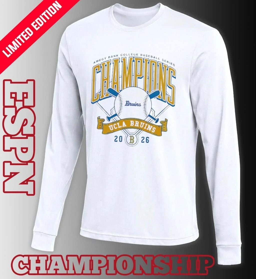 Official UCLA Bruins x Amegy Bank College Baseball Series Champions shirt