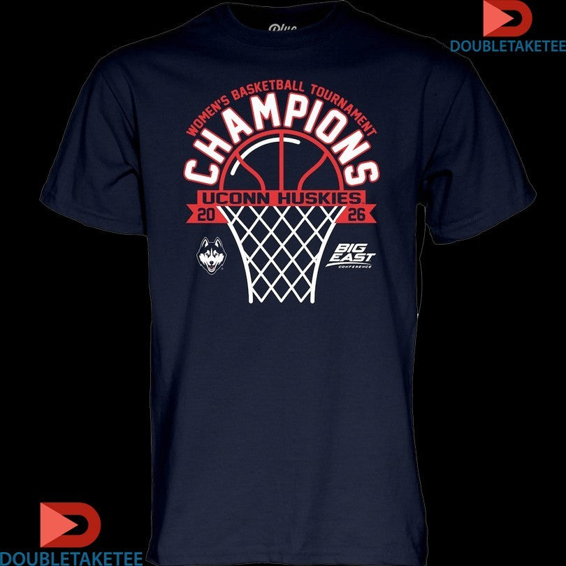 Official UConn Huskies 2026 Big East Women’s Basketball Tournament Champions Shirts