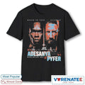 Official UFC Fight Night 2026 Adesanya Vs. Pyfer Middleweight Bout Match Up T-Shirt