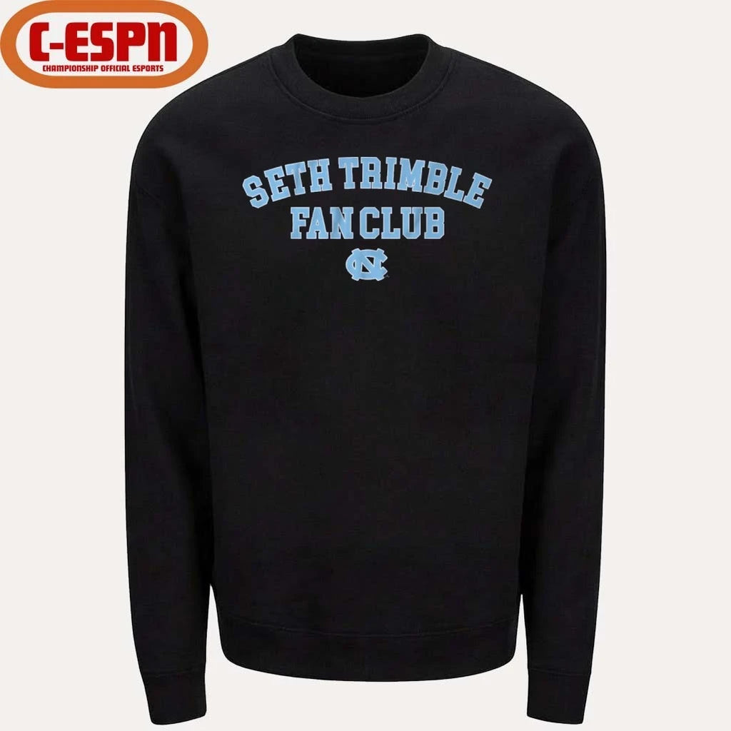 Official UNC Basketball Seth Trimble Fan Club Shirt