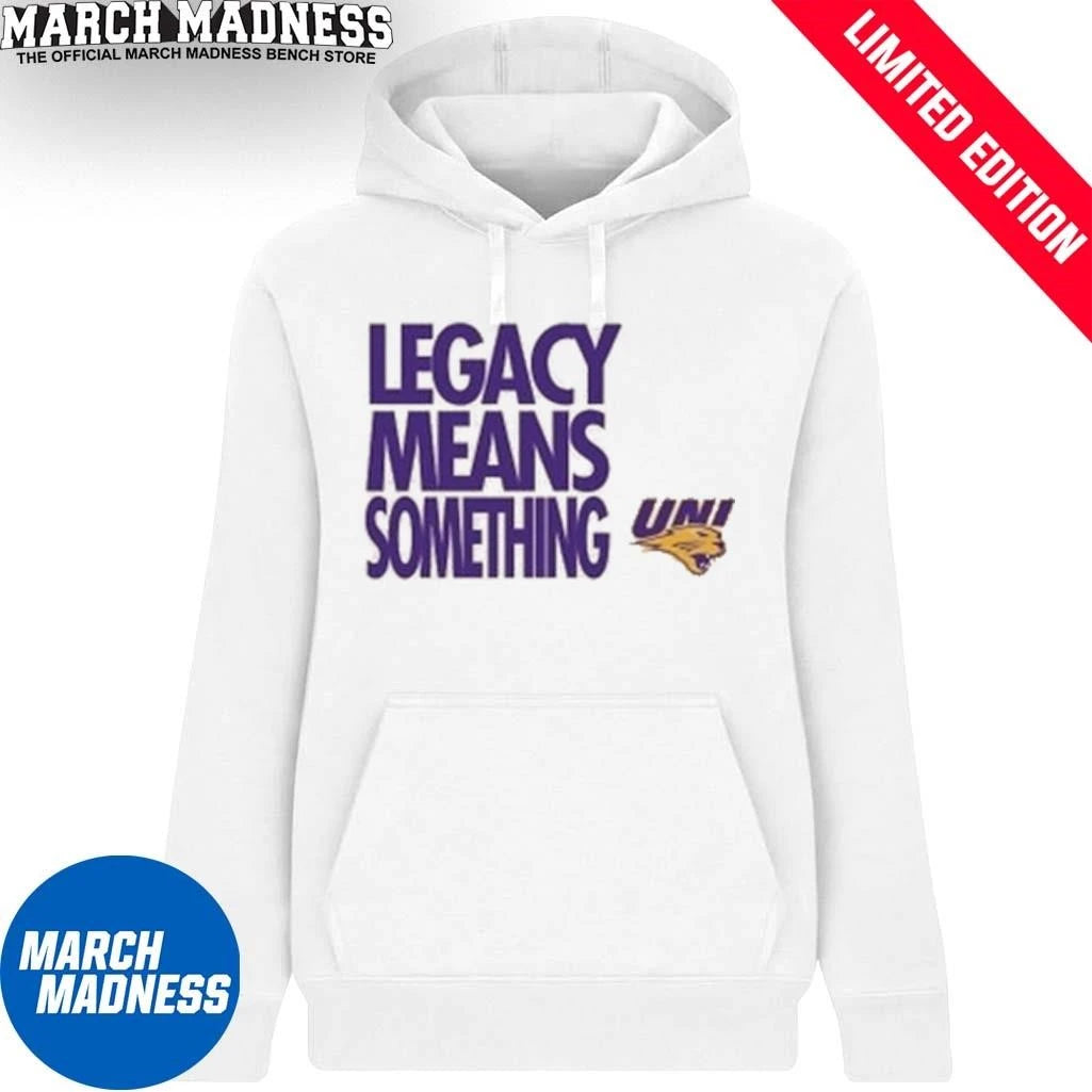 Official UNI Panthers Basketball Legacy Means Something Shirt