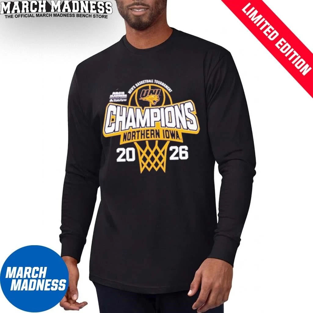 Official UNI Panthers MVC Men’s Basketball Tournament Champions Shirt