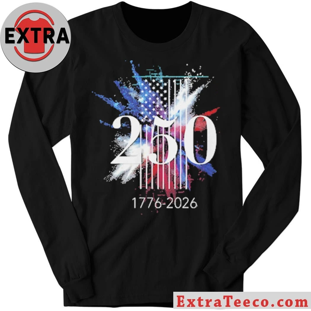 Official USA America 250 Years Flag Shirt