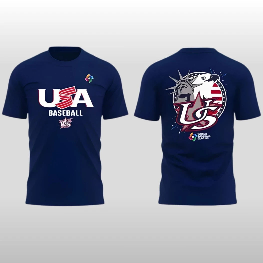 Official USA Baseball 2026 World Baseball T-shirt