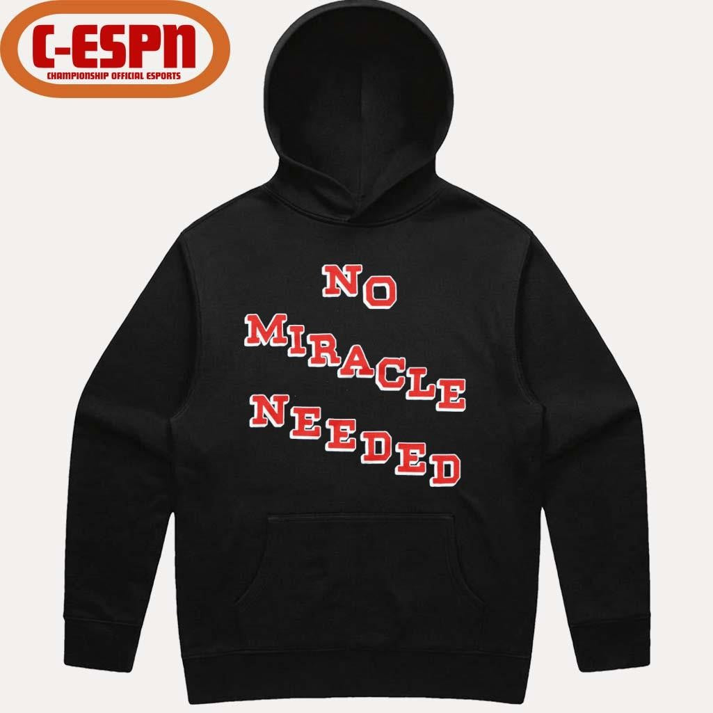 Official USA Hockey No Miracle Needed Shirt