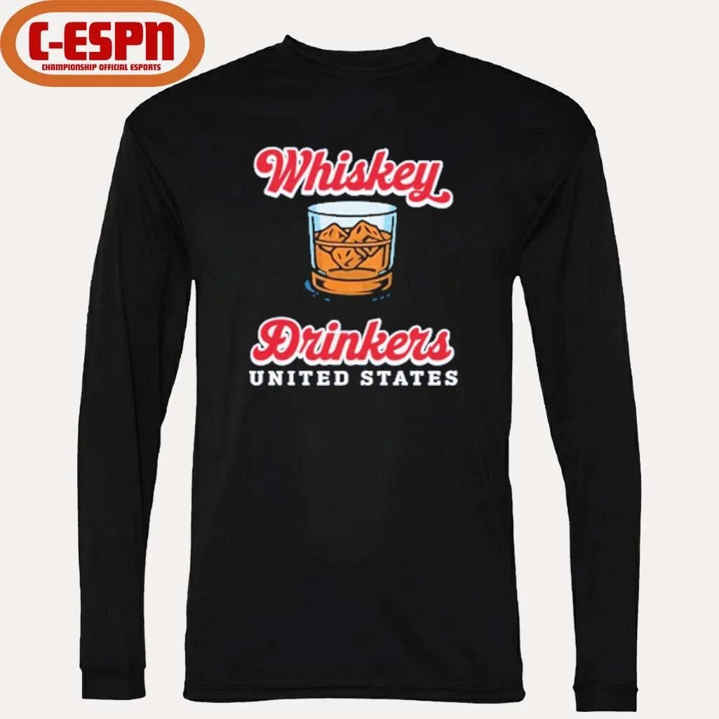 Official USA Hockey whiskey drinkers shirt