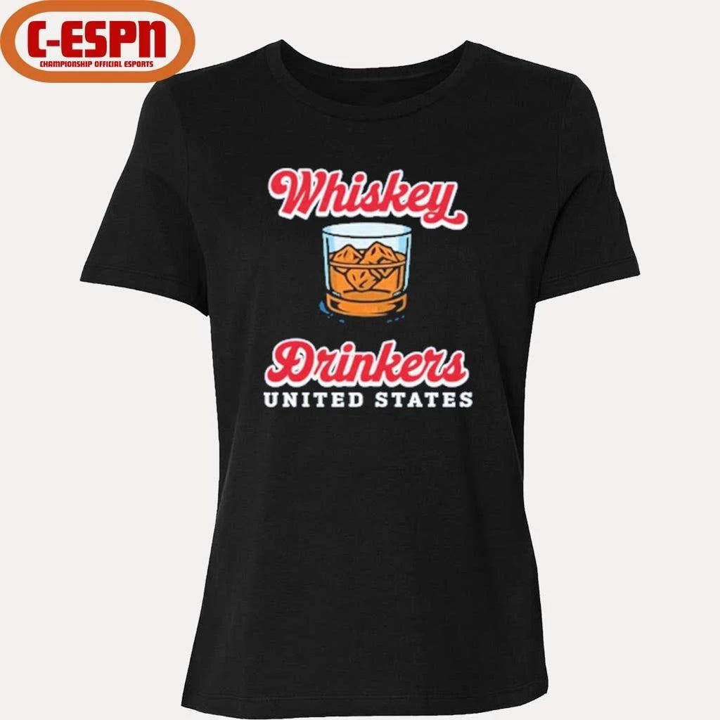 Official USA Hockey whiskey drinkers shirt