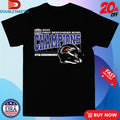 Official UTSA Roadrunners Football Are First Responder Bowl Champions 2025 Helmet Shirts