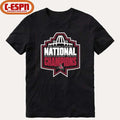 Official UW-River Falls Falcons NCAA DIII Football National Champions Official Logo T-Shirt